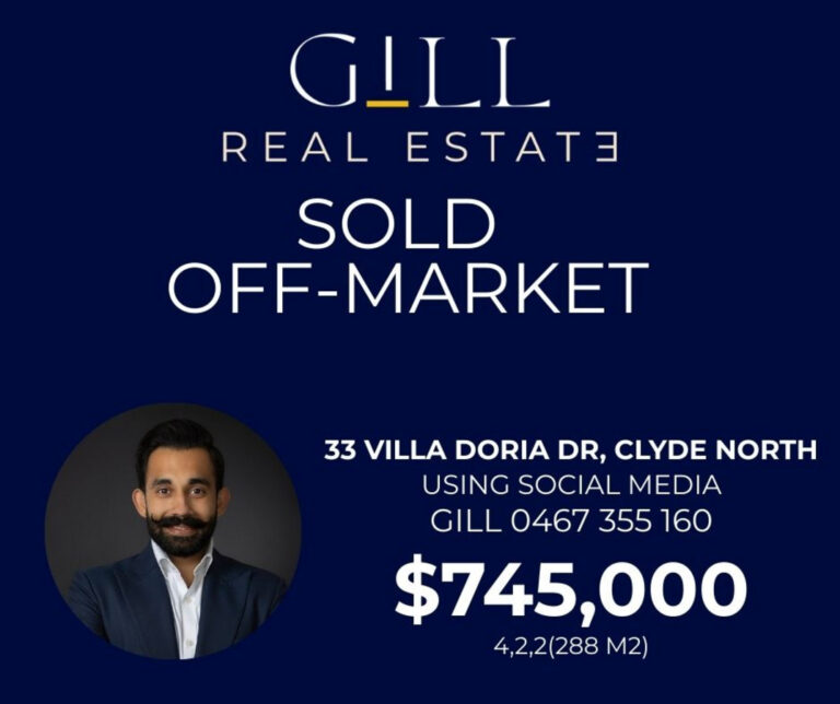 Sold  Off-Market by Gill Real Estate