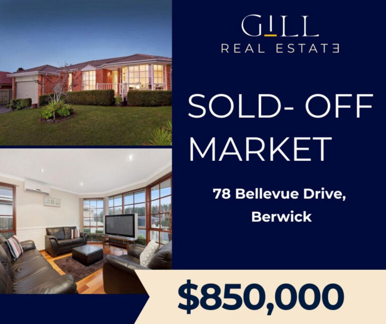 SOLD – 78 Bellevue Drive, Berwick