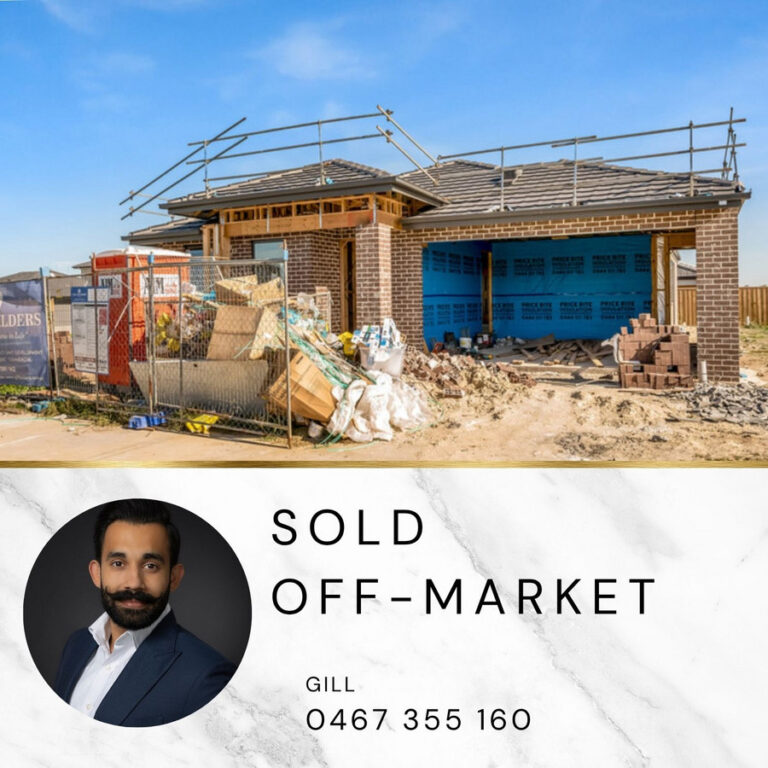 Off Market, 350m2, Sold for $790,000